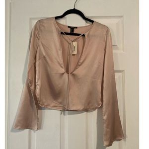 NWT Forever 21 Champagne Blouse!